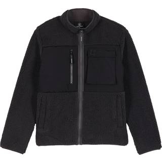 Volcom Storm Stone Hættetrøje med lynlås - XXL - asphalt black
