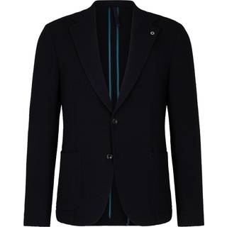 Strellson Herren Sakko blau meliert Slim Fit