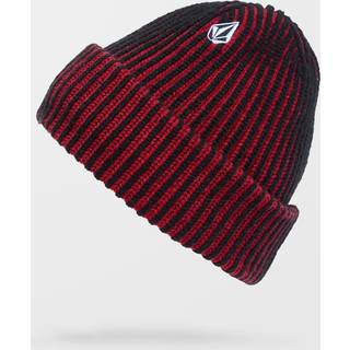 Volcom Full Stone Cuff Beanie - Uni - lifeguard red