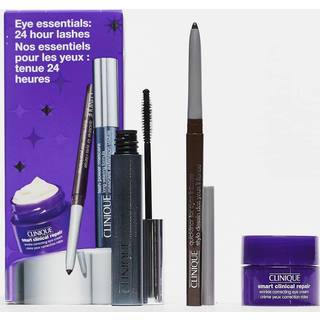 Clinique Make-up OejneEye Essentials: 24 Hour Lashes 1x Lash Power Mascara 6 ml + 1x Smart Clinical Repair Wrinkle Correcting Eye Cream 5 ml +1x Quickliner for Eyes Intense 0,14 g 1 Stk. (220,00 kr / 1 stk.) - 1 Stk.