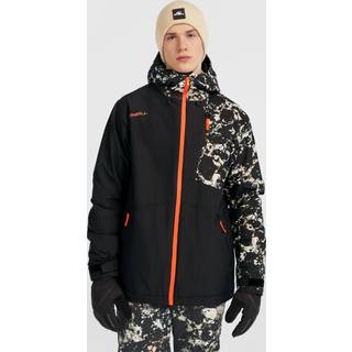 O'Neill Fwc'Cruz Block Jakke - M - black/beige quarry