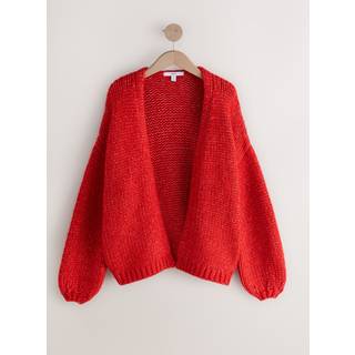 Next Blød, tyk strikket cardigan med uld