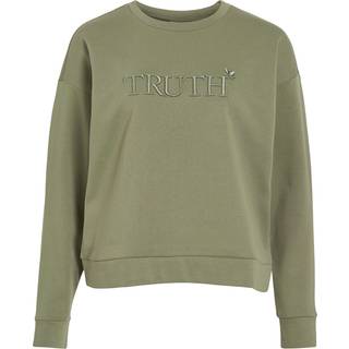 Vielsk Rund Udskæring Langærmet Sweatshirt