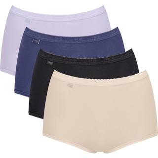 Sloggi 4-pak Basic Plus Maxi Panty - Blue/Purple - 48 * Kampagne *