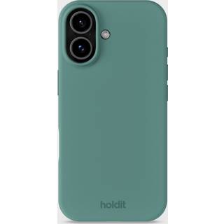HOLDIT iPhone 17 silikone cover (mosgrøn)