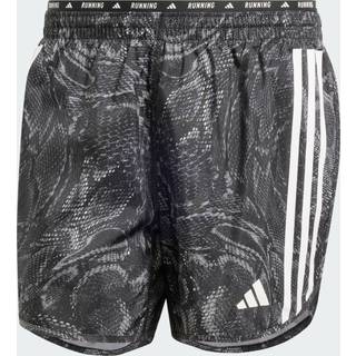 Own the Run Excite Allover Print AEROREADY shorts - Black - 2XL 18 CM