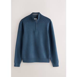 Next Slim Fit Trøje med Kvart Lynlåsudskæring