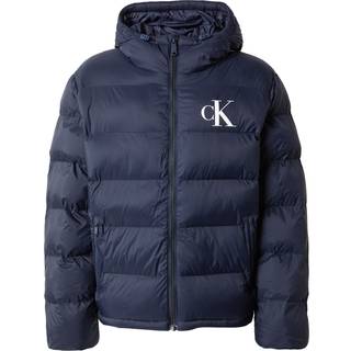 Calvin Klein Jeans Logo Puffer Jacket Navy