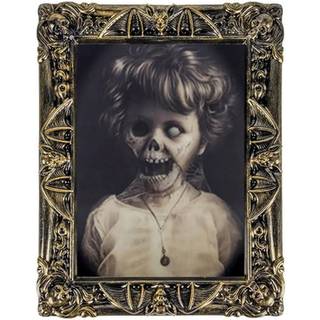 Creepy Little Abigail Hologram Portrait 50x39cm