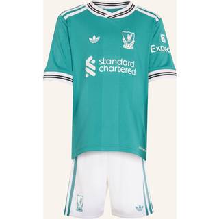 Liverpool FC 25/26 tredje minisæt til børn - Sea Green - 92