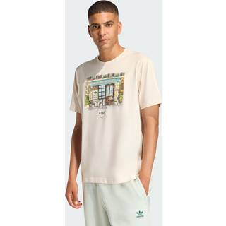 PAINTING ROME SHOP GRAPHIC T-SHIRT - Wonder White