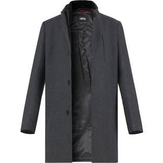 CINQUE Herren Mantel grau unifarben