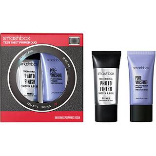 smashbox Make-up-til-ansigtet GrundbogTest Shot Primer Duo 1 Mini Photo Finish Original Primer 10 ml + 1 Mini Photo Finish Pore-Vanishing Primer 10 ml 1 Stk. (163,00 kr / 1 stk.) - 1 Stk.