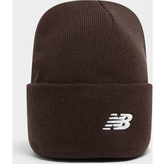 New Balance x 47 Brand Logo Beanie Hat, Brun - One Size