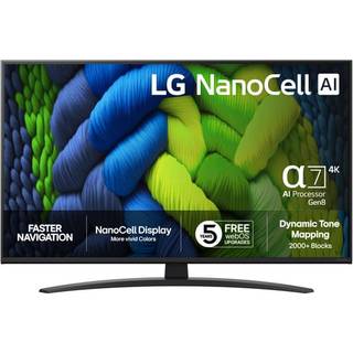 LG 43" NANO 82 4K NanoCell TV (2025)