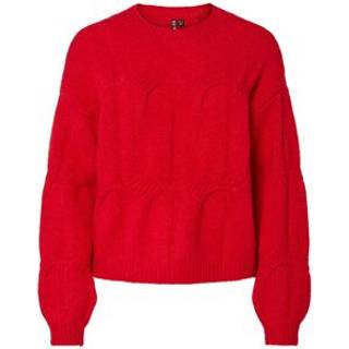 Pcjenna Ls O-neck Cable Knit