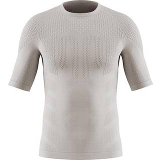 Bauerfeind Sports Sports Compression Shirt Short Sleeve Løbeshirt Herrer størrelse S farve grå