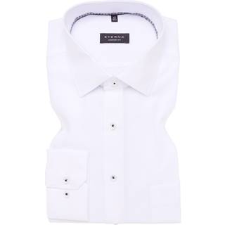 Shirt in white plain