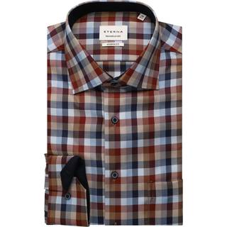 MODERN FIT Shirt in blue checkered