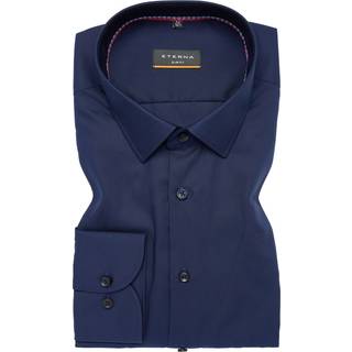 Shirt in navy plain