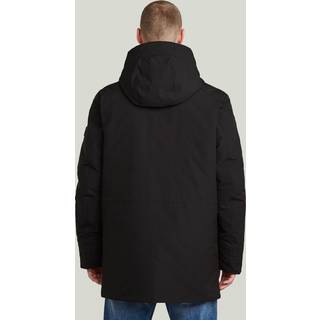 Clean Vodan Padded Hooded Parka - Black - Men
