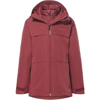 Vaude Kid's Snow Cup 3in1 Jacket III 3 i 1-jakke Børn størrelse 158/164 farve rød