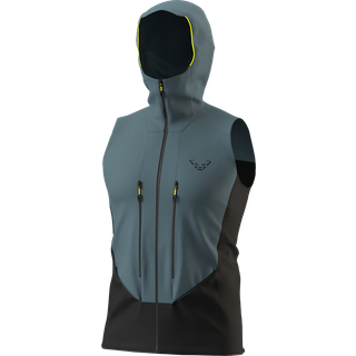 Dynafit Blacklight Softshell Vest Softshellvest Herrer størrelse L farve sort/grå