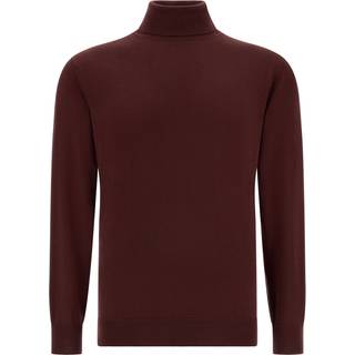 BOGGI MILANO Herren Pullover rot unifarben