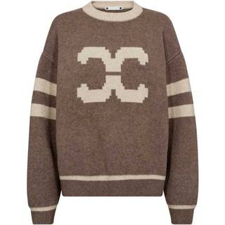 Co´Couture Rowcc Coco Logo Knit Walnut L