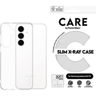 Samsung Galaxy S25 FE - CARE by PanzerGlass Fashionable Transparent X-Ray Soft Basic Cover - Gennemsigtig