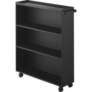 YAMAZAKI TowerBook Cart vogn med hjul - sort