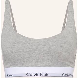 Lightly Lined Bralette - Icon Cotton Modal - Grey - M