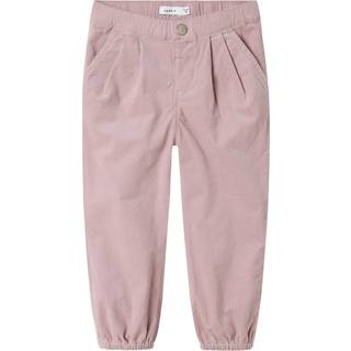NAME IT Fløjls Bukser Bella Burnished Lilac