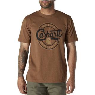 Carhartt - Script Graphic Tee, Red Duck Heather - 107049
