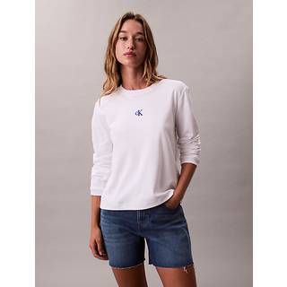 Ombre Logo Graphic Classic T-Shirt - White - M