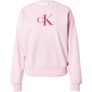 Relaxed Monologo French Terry Sweatshirt - Pink - XXL