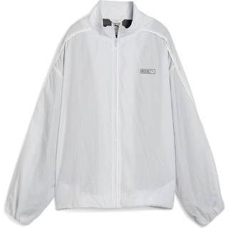 PUMA x ROSÃ T7 Track Jacket Women, Clothing, Silver Mist, XS