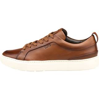 LLOYD® METRO X-MOTION PLUS Cognac Sneaker i blødt kalveskind Str. 43