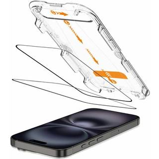 Tech-Protect Quick Set+ hærdet glas 2-pak til iPhone 15 / 16.