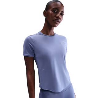 Kortærmet Nike Swift Dri-FIT-løbeoverdel til kvinder - blå - S (EU 36-38)