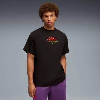 PUMA Scoot Lab Graphic Tee Unisex, Clothing, Black, XXL