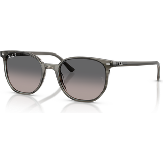 Ray - Ban Unisex RB2197 ELLIOT 1438M3 Solbriller Acetat Grå Grå Firkantet Polariseret - Grå
