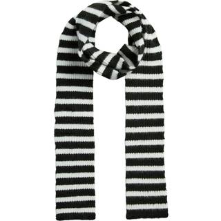 Pieces - Pcjaya Long Narrow Scarf - 4831000 Black Bright White