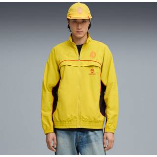 PUMA AC Milan FtblStatement Cellerator Jacket, Clothing, Fresh Pear/Red, XL