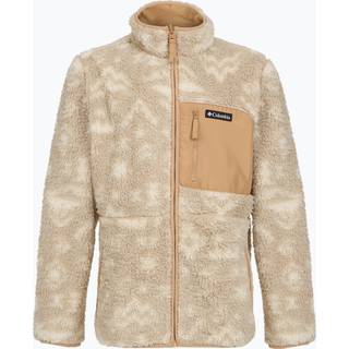 Columbia Winter Pass Reversible Fleece Fleecejakke Herrer størrelse XL farve beige