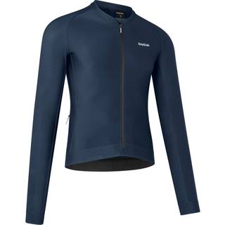 GripGrab PACR langærmet cykeltrøje navy herre - Størrelse XX-Large