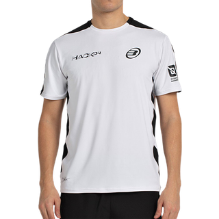 BULLPADEL PAQUITO NAVARRO 25I (Camiseta) - Blanco