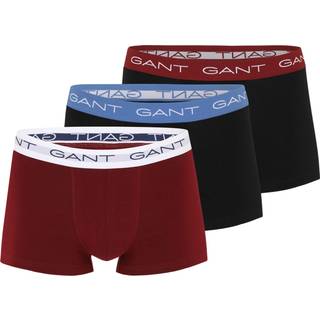 GANT Herre 3-Pack trunk-underbukser (S) Rød Lyserød