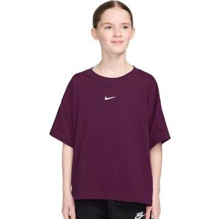 Nike Essential-T-shirt til større børn (piger) - rød - rød - S
