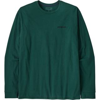 Patagonia L/S P-6 Logo Responsibili-Tee Longsleeve Herrer størrelse S farve grøn